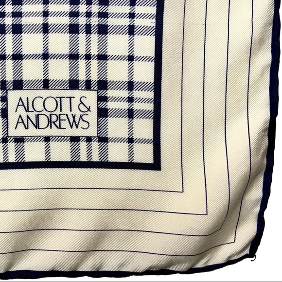 Alcott & Andrews Silk Scarf | 33.5” | 85 cm - Picture 4 of 8